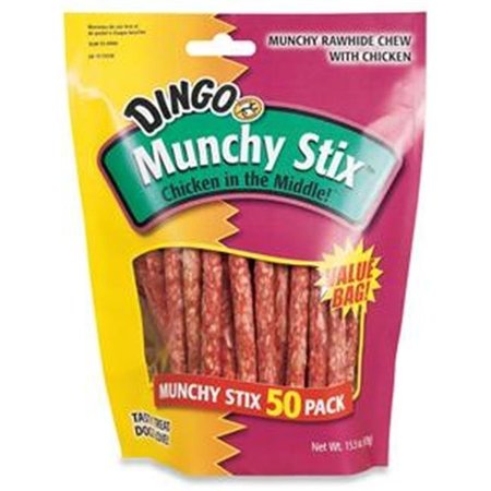 UNITED PET GROUP United Pet Group 220427 Dingo Munchy Stix Dog Treats 50 Count 220427